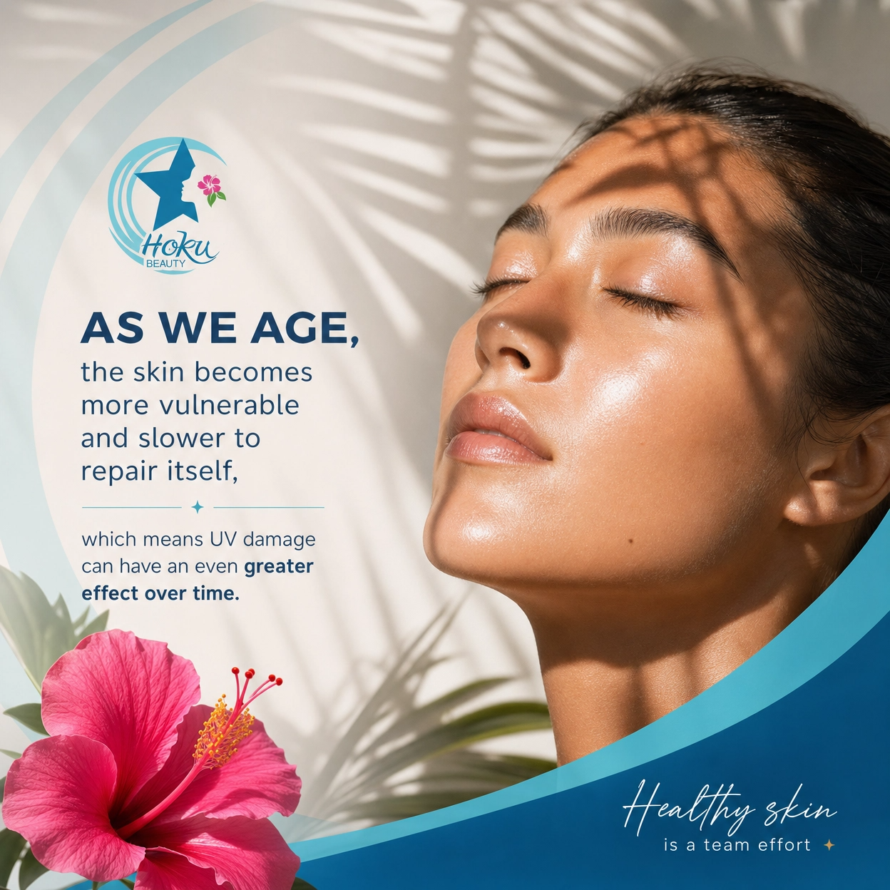 The Sun Is One of the Leading Causes of Premature Skin Aging